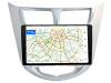 Магнитола Hyundai Solaris 2010—2017 экран 9 дюймов на Андроид NaviPilot DROID10 ULTRA MAX 2K