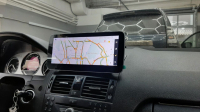 Монитор RDL-7700 для Mercedes-Benz C-Class 2006-2011 на Android 12 device