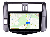 Магнитола Toyota Land Criuser Prado 150 2009—2013 экран 9 дюймов на Андроид NaviPilot DROID10M device