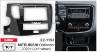 Переходная рамка для установки автомагнитолы в Mitsubishi Outlander (CARAV 22-1153 / Incar RMS-FC449) device